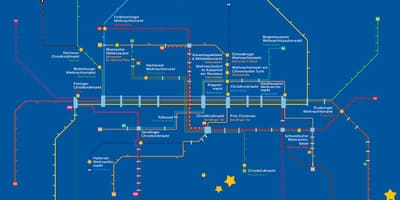 Kort over münchen julemarkeder