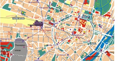 Kort over münchen natteliv