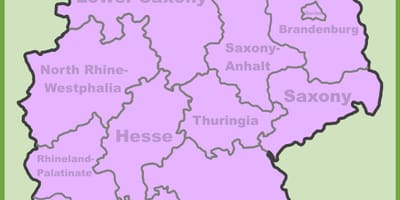 Kort over münchen beliggenhed