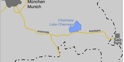 Kort ofmunich søer 