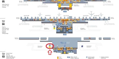 Kort over münchen terminal 2 