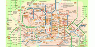 München offentlige transit kort