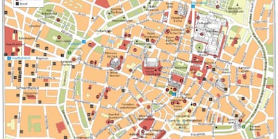 München gå kort