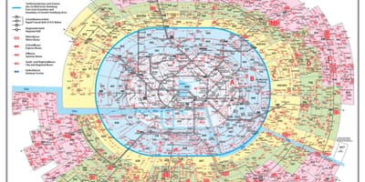 Kort over münchen zone