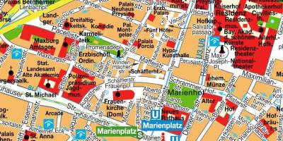 Bykort for münchens centrum